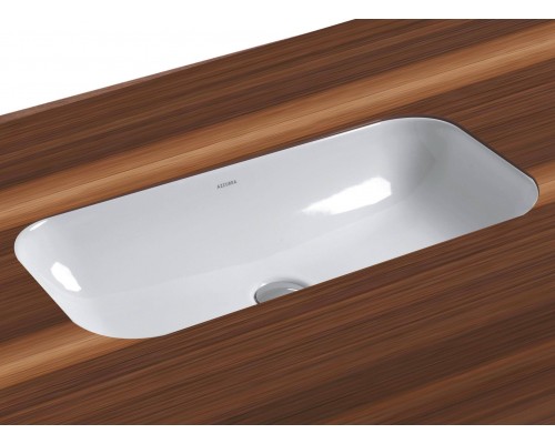 AZZURRA GLAZE Раковина 69х38 см, без отв., цвет: белый. GLLT06938000BI (GLZ 69x38/SP bi)