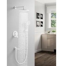 Душевая система встраиваемая Shevanik S4335C, белый
