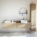 Laufen Boutique Тумба под раковину 90x50x43см., подвесная, 1 ящик, цвет: светлый дуб. 4.0901.0.150.250.1