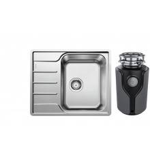Комплект Мойка Blanco Lemis 45 S-IF Mini 525115 + Измельчитель KUCHENSTERN Muhle 353MU35