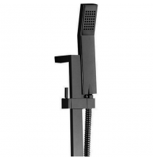 CISAL Shower Душевой гарнитур:ручная лейка,шланг 150 см,штанга 70 см, цвет: черный матовый. DS01004040 Акция