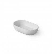 Dea Design Washbasins Раковина 55х32х13см., накладная, без отв., Solid Surface, цвет: White №18. DD9033 550 18