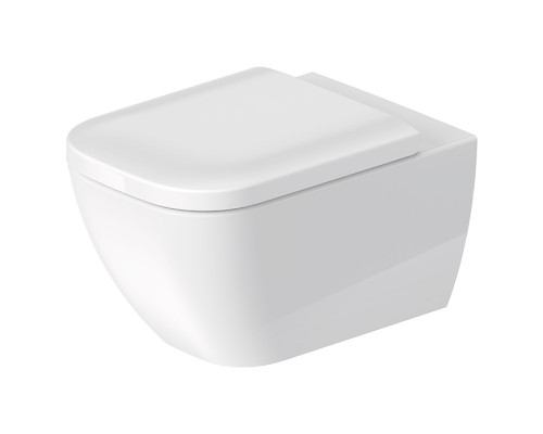 Duravit Happy D.2 Унитаз подвесной безободковый 54х36см., с креплением, цвет: белый. 2222090000