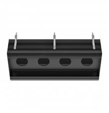 Gessi Binario Профиль линейный 880 мм, для 4 модулей, установка Easy-Fix, цвет: Black XL. 61127#299