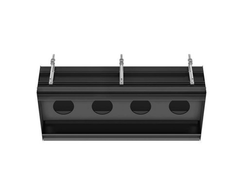 Gessi Binario Профиль линейный 880 мм, для 4 модулей, установка Easy-Fix, цвет: Black XL. 61127#299