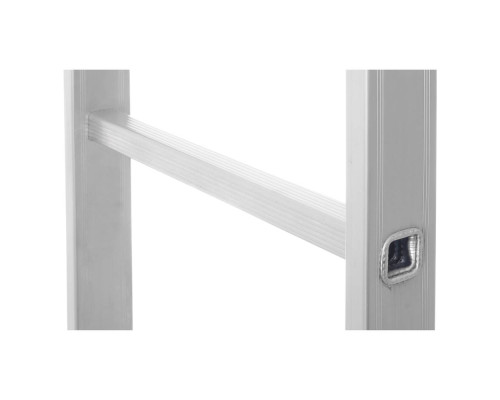 Лестница односекционная приставная усиленная 15 ступеней ALP115