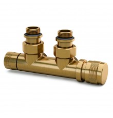 Узел нижнего подключения SR Rubinetterie угловой 1/2 х3/4 Е Бронза (правый) 0681-1500Z0E0