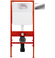 Комплект BelBagno, Инсталляция BB026 + Кнопка BB041CR