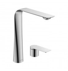 Duravit D.1 Смеситель  для раковины на 2 отв. высокий h=253мм, цвет: хром. D11130002010
