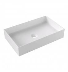 Alice Hide Раковина 60x37х12см., накладная, без отв., цвет: белый матовый. 31130109