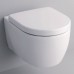 Duravit Darling New Унитаз подвесной Duravit Rimlessreg; без смывного края, с вертикальным смывом, вкл. крепление Durafix, 37x54см, Цвет: Белый. 2557090000