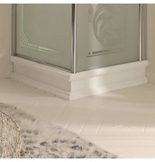 Kerasan Retro поддон прямоугольный 80х96см DX, диаметр слива 9см, цвет: белый. 133601