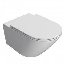 Globo Forty3 Унитаз 57x36см., подвесной, безободковый, цвет: белый матовый. FOS05.BO