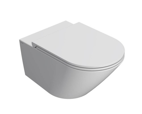 Globo Forty3 Унитаз 57x36см., подвесной, безободковый, цвет: белый матовый. FOS05.BO