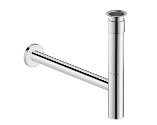 Duravit Сифон декоративный для раковины 1/4 с удлиненной спускной трубой, цвет: хром. 0050361000