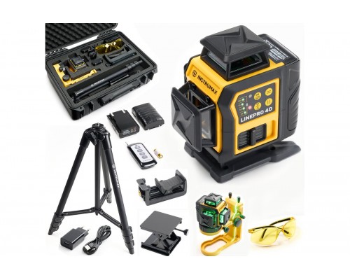Уровень лазерный INSTRUMAX LINEPRO 4D Expert SET