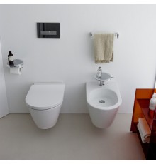 Laufen Kartell Биде подвесное 54.5х37х29см с 1 отв. под смеситель, без боковых отв, цвет: белый. 8.3033.1.000.302.1
