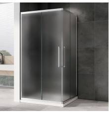 Душевой уголок Abber Schwarzer Diamant AG02129MH 120x90, профиль хром матовый, стекло матовое