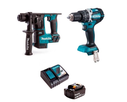 Набор инструментов Makita DLX2278 + Набор Makita 191A25-2