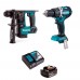 Набор инструментов Makita DLX2278 + Набор Makita 191A25-2