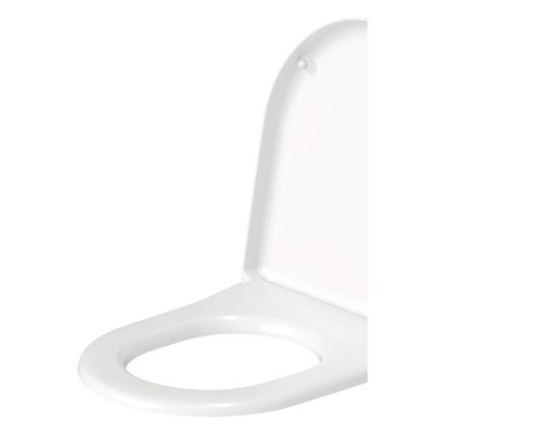 Duravit Starck 3 Сиденье с крышкой, цвет: белый/нержавеющая сталь. 0063810000