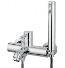 MZ DRB00500 Ditirambo Смеситель для ванны, с душевым набором, (лейка ABS), ХРОМ DRB00500