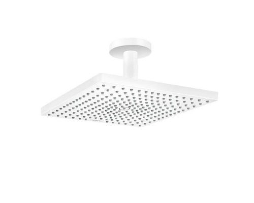 Hansgrohe Raindance Верхний душ, 300х300мм, 1 jet, потолочный держателем, цвет: белый матовый. 26250700