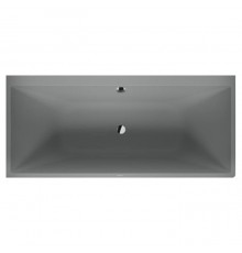 Duravit Vitrium Ванна встраиваемая 180x80см, Sx, с ножками, с2 наклонами для спины, прямоугольная, цвет: светло-серый матовый. 700427HD