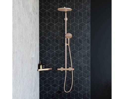 Hansgrohe AddStoris Угловая корзинка, цвет: шлифованная бронза. 41741140 Hansgrohe AddStoris Угловая корзинка, цвет: шлифованная бронза. 41741140