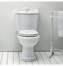 Azzurra Jubilaeum Унитаз моноблок 75x40xH88 см, слив в стену, с бачком, с механизмом, с креплением KIT 2000 C/C, цвет: Bianco lucido/хром. JUVCMP000000BI/(JUB100/MBP bi),  B19002F/40 cr,  JUCSMB000000BI/(JUB400/MBL bi)