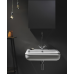 Azzurra Charme Раковина подвесная/накладная 55x46xH18 см, 1 отв., цвет: Bianco lucido. CHLP05546T0MBI/(CHA255 bi)*1