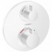 Hansgrohe Ecostat S Смеситель для душа, настенный, термостатический, цвет: белый матовый. 15758700