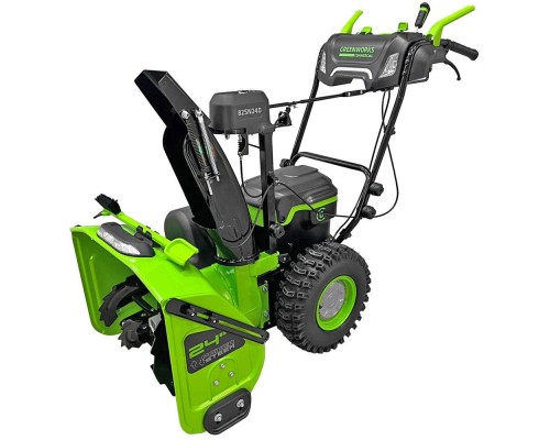 Снегоуборщик самоходный аккумуляторный Greenworks GD82ST56 (б/щ, без АКБ и ЗУ)
