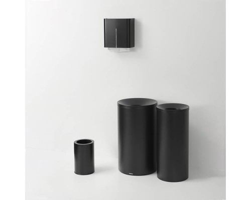 Decor Walther DW 240 Ведро для мусора, напольное, цвет: черный матовый. 0615660