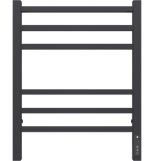 Полотенцесушитель электрический Terminus Ватикан П6 450x600, черный муар