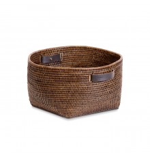 Decor Walther Basket KORB Коробка универсальная 47x44х23см., настольная, цвет: ротанг темный. 0941192