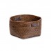 Decor Walther Basket KORB Коробка универсальная 47x44х23см., настольная, цвет: ротанг темный. 0941192