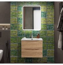 Мебель для ванной комнаты BelBagno Marino-cer-n 60 подвесна, rovere bianco