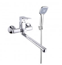 Смеситель с длинным изливом для ванны Melodia della vita Etude MDV30041 хром