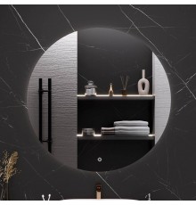Зеркало круглое Aqua de Marco Milan 120 см, с LED-подсветкой