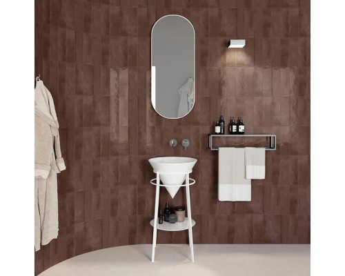 Kerama Marazzi Cono Раковина 44.5х44.5х35см., встраиваемая сверху, без отв., без перелива, цвет: белый глянцевый. CO.wbi.44 Kerama Marazzi Cono Раковина 44.5х44.5х35см., встраиваемая сверху, без отв., без перелива, цвет: белый глянцевый. CO.wbi.44