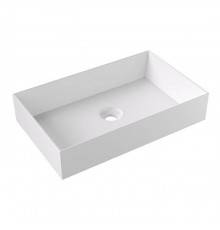 Alice Spy Rectangular Раковина 60x38х12см., накладная, без отв., цвет: белый матовый. 34250109