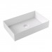 Alice Spy Rectangular Раковина 60x38х12см., накладная, без отв., цвет: белый матовый. 34250109