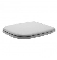 Duravit  D-Code Сиденье для унитаза удлиненное, петли нерж сталь, цвет: белый. 0067410000