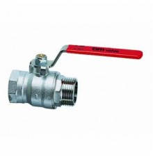 Краны шаровые Кран шаровой RED5MF 3/4 серии RED5 полнопроходной PN40 BН плоский рычаг CIM RED5MF 34