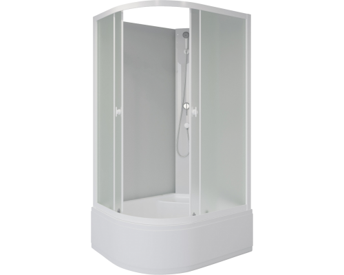 Душевая кабина Niagara Promo P90/70/40R/MT/BK 90х70 см, без крыши, R