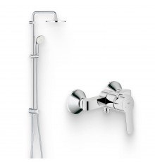 Душевой комплект Смеситель для душа Grohe BauEdge 23333000 + Стойка New Tempesta Rustic 26452001