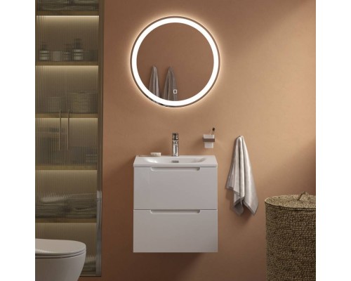 Мебель для ванной комнаты BelBagno Etna 39 50 bianco lucido, раковина BB-8099-3-50 Мебель для ванной комнаты BelBagno Etna 39 50 bianco lucido, раковина BB-8099-3-50