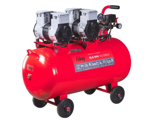 Компрессор безмасляный малошумный OLS 500/100 CM2х2