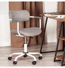 Компьютерное кресло TetChair Best светло-серое, опора белая